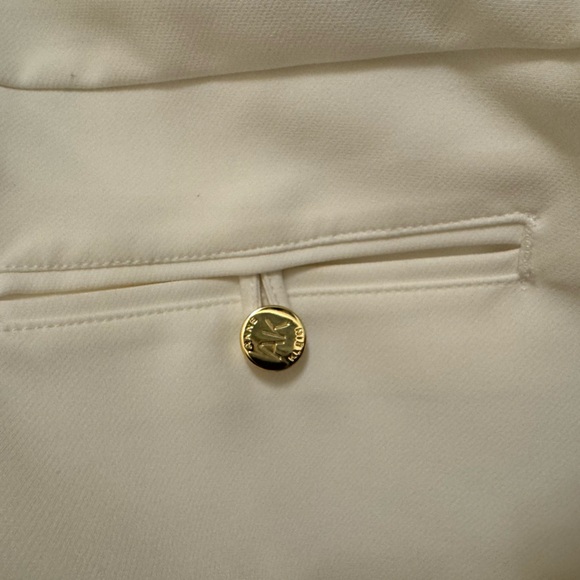Anne Kline off-white/winter white/ dress slacks. Size 8 Ankle Length. - Picture 9 of 13